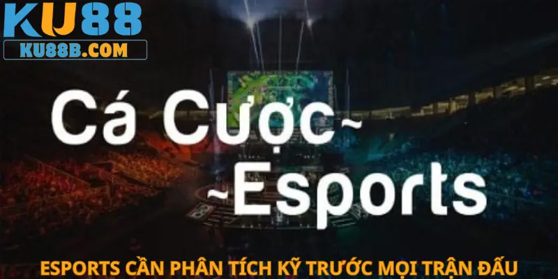 Esports cần phân tích kỹ trước mọi trận đấu